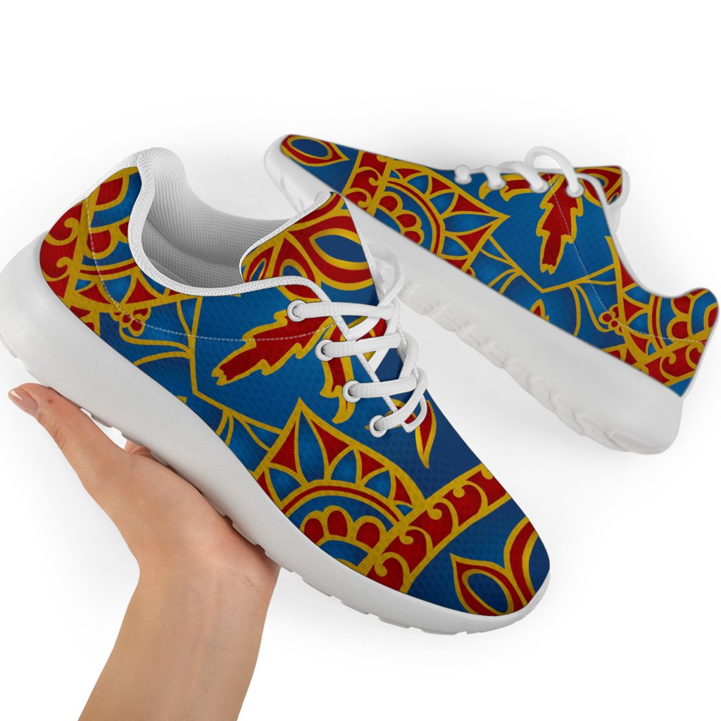 Bohemian Indian Mandala Pattern Print Sport Shoes GearFrost