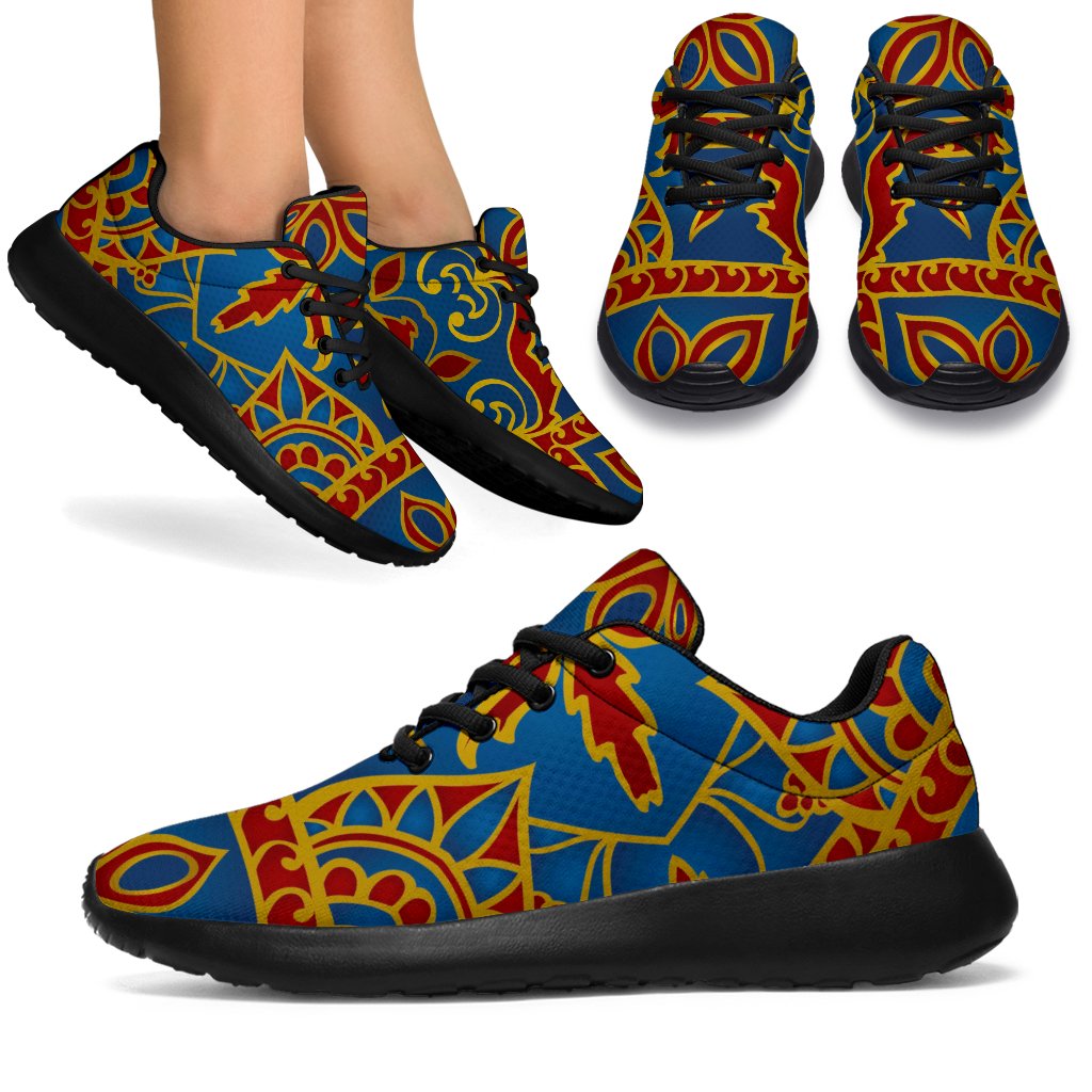 Bohemian Indian Mandala Pattern Print Sport Shoes GearFrost