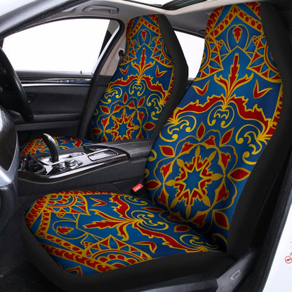 Bohemian Indian Mandala Pattern Print Universal Fit Car Seat Covers