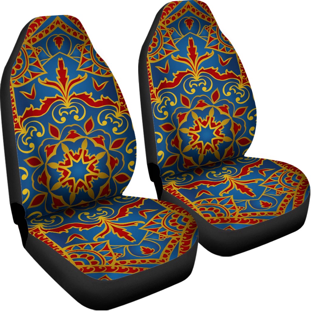 Bohemian Indian Mandala Pattern Print Universal Fit Car Seat Covers