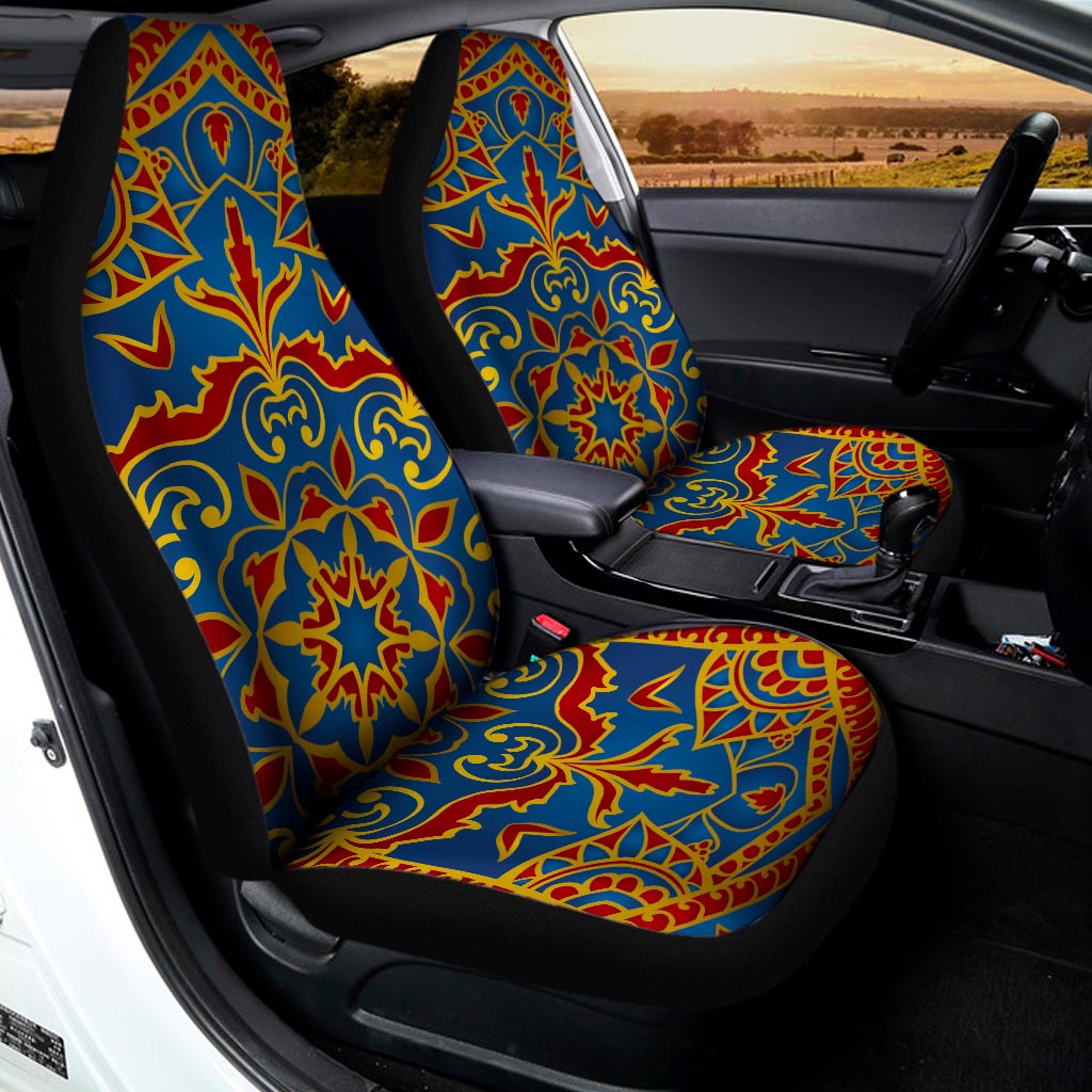 Bohemian Indian Mandala Pattern Print Universal Fit Car Seat Covers