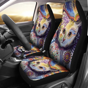 Bohemian Kitty Universal Fit Car Seat Covers GearFrost