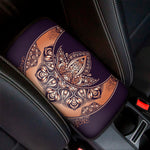 Bohemian Moon And Sun Print Car Center Console Cover