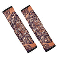 Bohemian Moon And Sun Print Car Seat Belt Covers