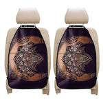 Bohemian Moon And Sun Print Car Seat Organizers