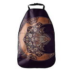 Bohemian Moon And Sun Print Car Seat Organizers