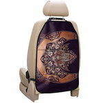Bohemian Moon And Sun Print Car Seat Organizers