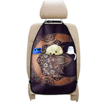 Bohemian Moon And Sun Print Car Seat Organizers