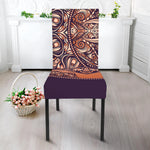 Bohemian Moon And Sun Print Dining Chair Slipcover