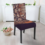 Bohemian Moon And Sun Print Dining Chair Slipcover