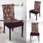 Bohemian Moon And Sun Print Dining Chair Slipcover