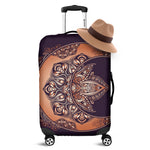 Bohemian Moon And Sun Print Luggage Cover