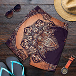 Bohemian Moon And Sun Print Men's Shorts