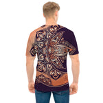 Bohemian Moon And Sun Print Men's T-Shirt