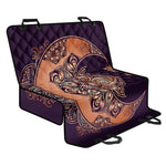 Bohemian Moon And Sun Print Pet Car Back Seat Cover