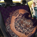 Bohemian Moon And Sun Print Pet Car Back Seat Cover