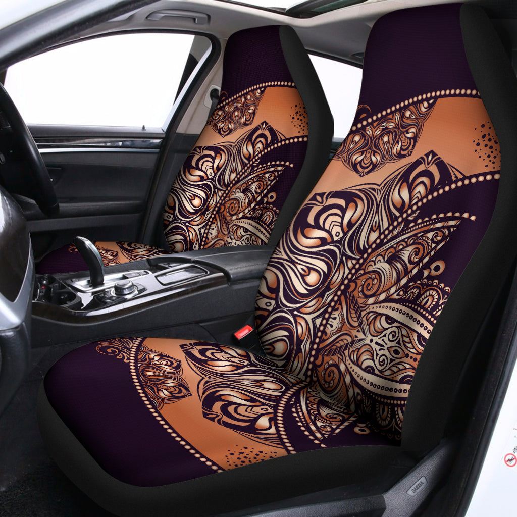 Bohemian Moon And Sun Print Universal Fit Car Seat Covers