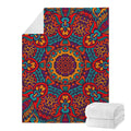 Bohemian Native Mandala Pattern Print Blanket