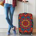 Bohemian Native Mandala Pattern Print Luggage Cover