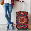 Bohemian Native Mandala Pattern Print Luggage Cover GearFrost