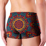 Bohemian Native Mandala Pattern Print Men's Boxer Briefs