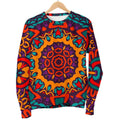 Bohemian Native Mandala Pattern Print Men's Crewneck Sweatshirt