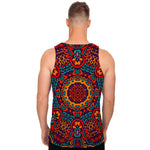 Bohemian Native Mandala Pattern Print Men's Tank Top