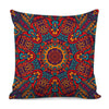Bohemian Native Mandala Pattern Print Pillow Cover