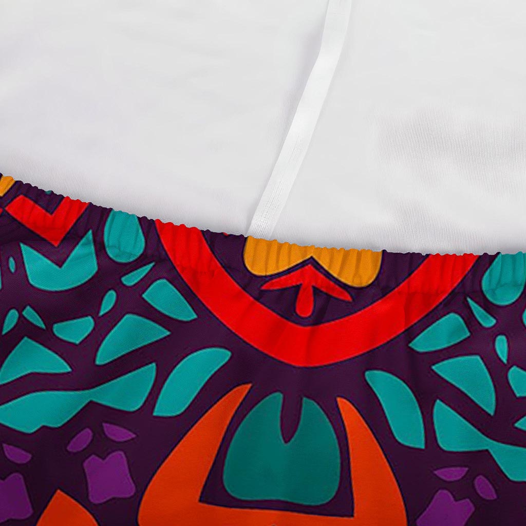 Bohemian Native Mandala Pattern Print Sofa Cover