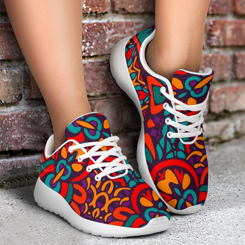 Bohemian Native Mandala Pattern Print Sport Shoes GearFrost