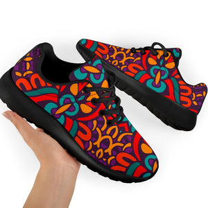 Bohemian Native Mandala Pattern Print Sport Shoes GearFrost