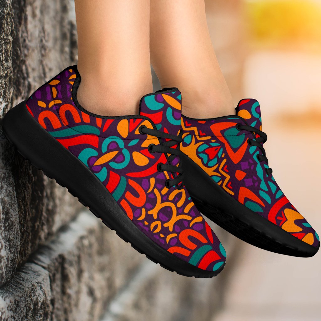 Bohemian Native Mandala Pattern Print Sport Shoes GearFrost