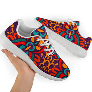 Bohemian Native Mandala Pattern Print Sport Shoes GearFrost