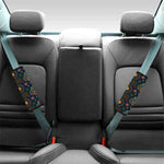 Bohemian Owl Pattern Print Car Seat Belt Covers