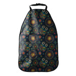 Bohemian Owl Pattern Print Car Seat Organizers