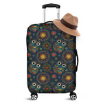 Bohemian Owl Pattern Print Luggage Cover