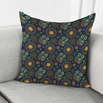 Bohemian Owl Pattern Print Pillow Cover