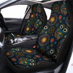 Bohemian Owl Pattern Print Universal Fit Car Seat Covers