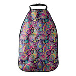 Bohemian Paisley Pattern Print Car Seat Organizers