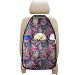 Bohemian Paisley Pattern Print Car Seat Organizers