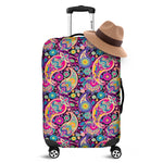 Bohemian Paisley Pattern Print Luggage Cover