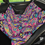 Bohemian Paisley Pattern Print Pet Car Back Seat Cover