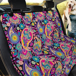 Bohemian Paisley Pattern Print Pet Car Back Seat Cover