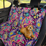 Bohemian Paisley Pattern Print Pet Car Back Seat Cover