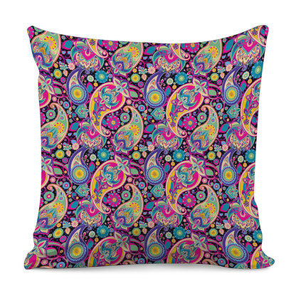 Bohemian Paisley Pattern Print Pillow Cover