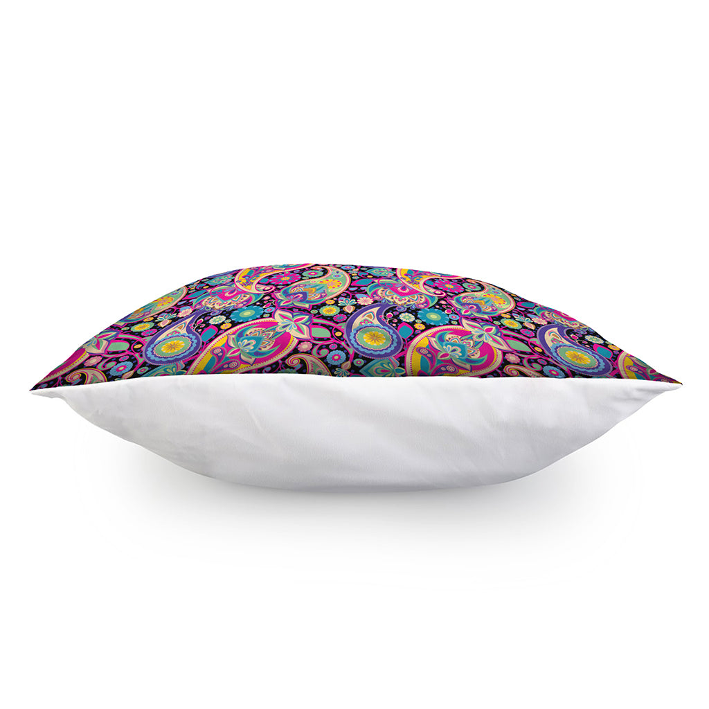 Bohemian Paisley Pattern Print Pillow Cover