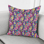 Bohemian Paisley Pattern Print Pillow Cover