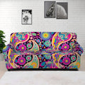 Bohemian Paisley Pattern Print Sofa Cover