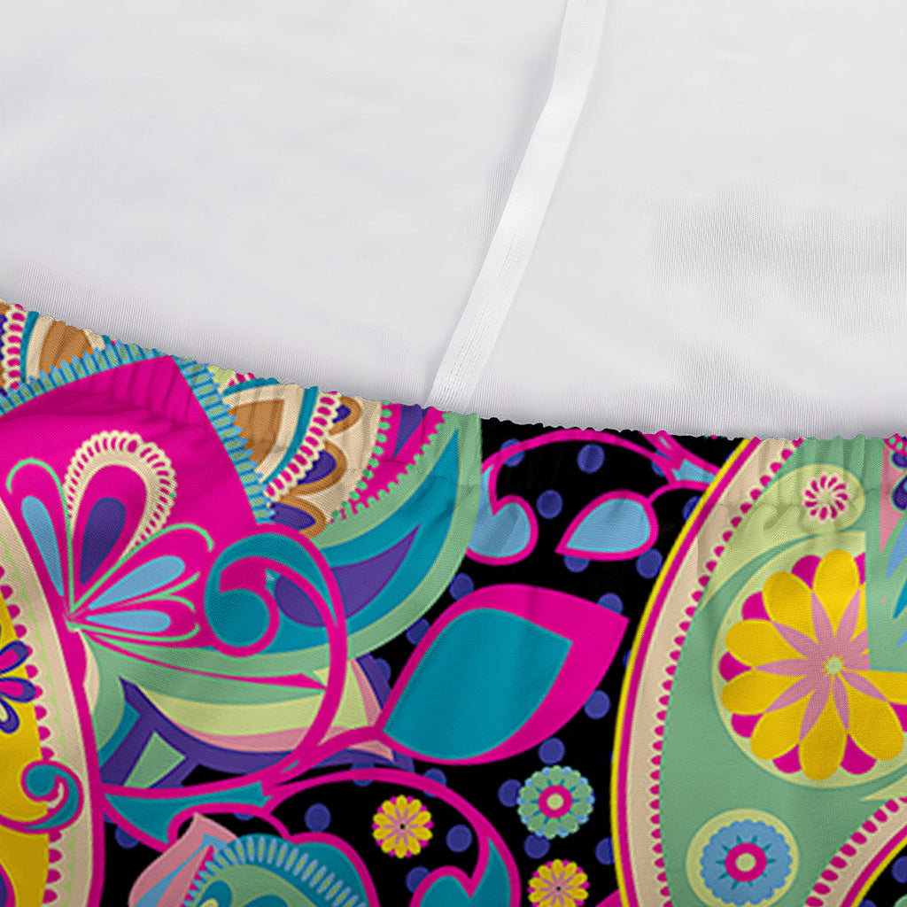 Bohemian Paisley Pattern Print Sofa Cover