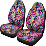 Bohemian Paisley Pattern Print Universal Fit Car Seat Covers
